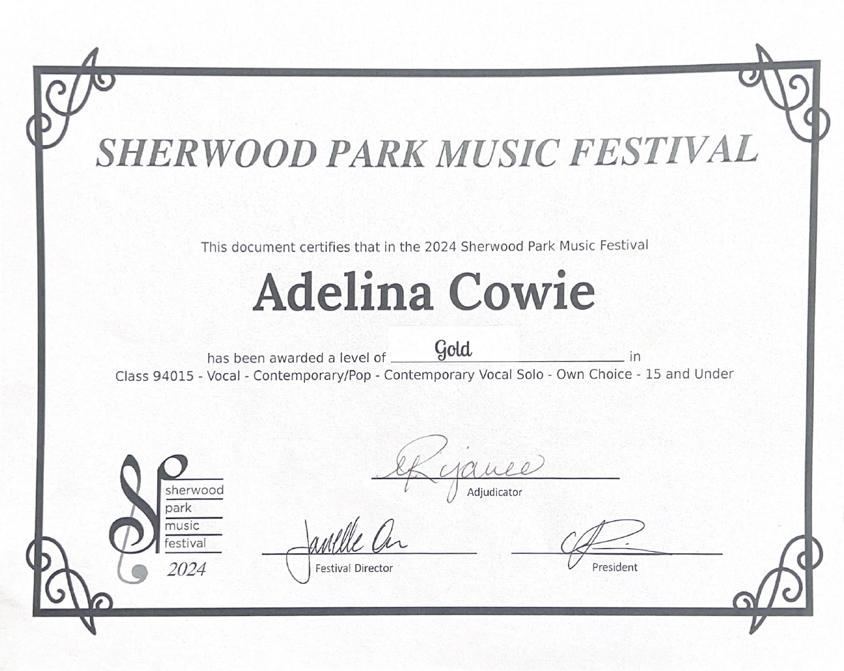 SHERWOOD PARK MUSIC FESTIVAL - Black Roses - 2024