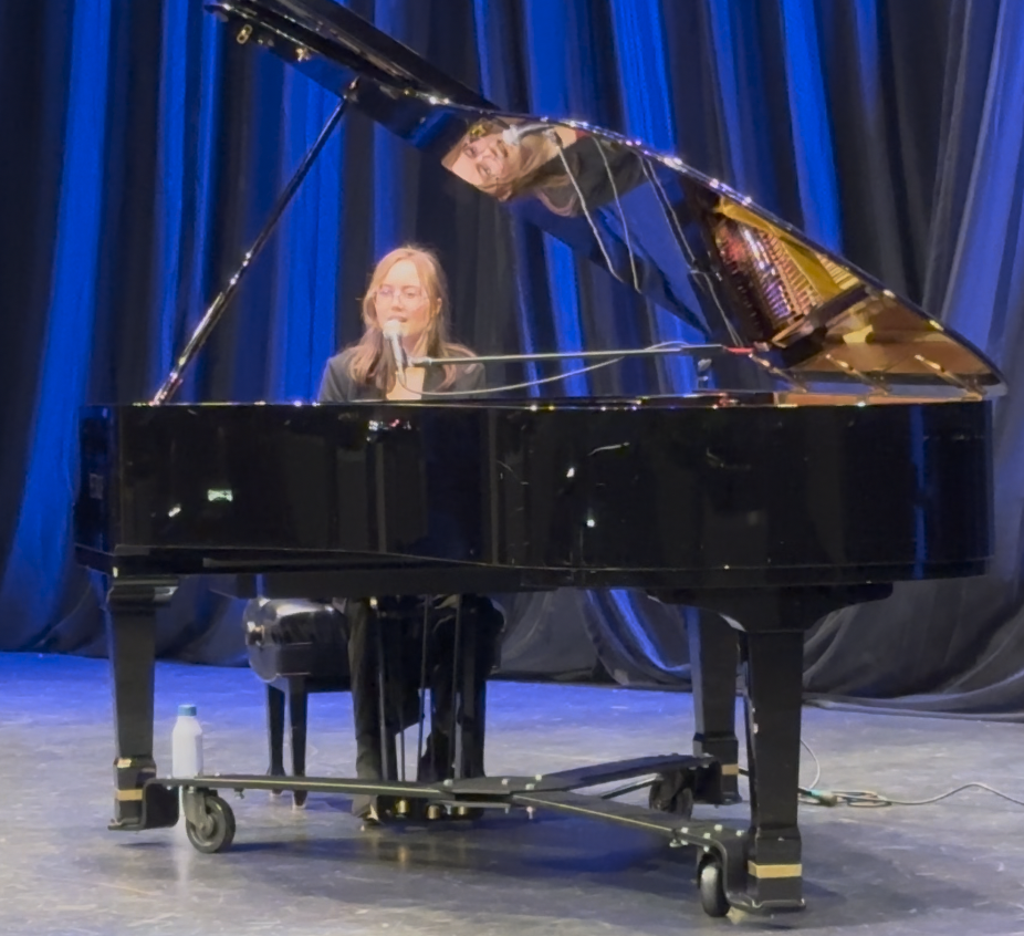Adelina Noella Cowie on Grand Piano